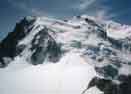 Chamonix, les trois Mont-Blanc...